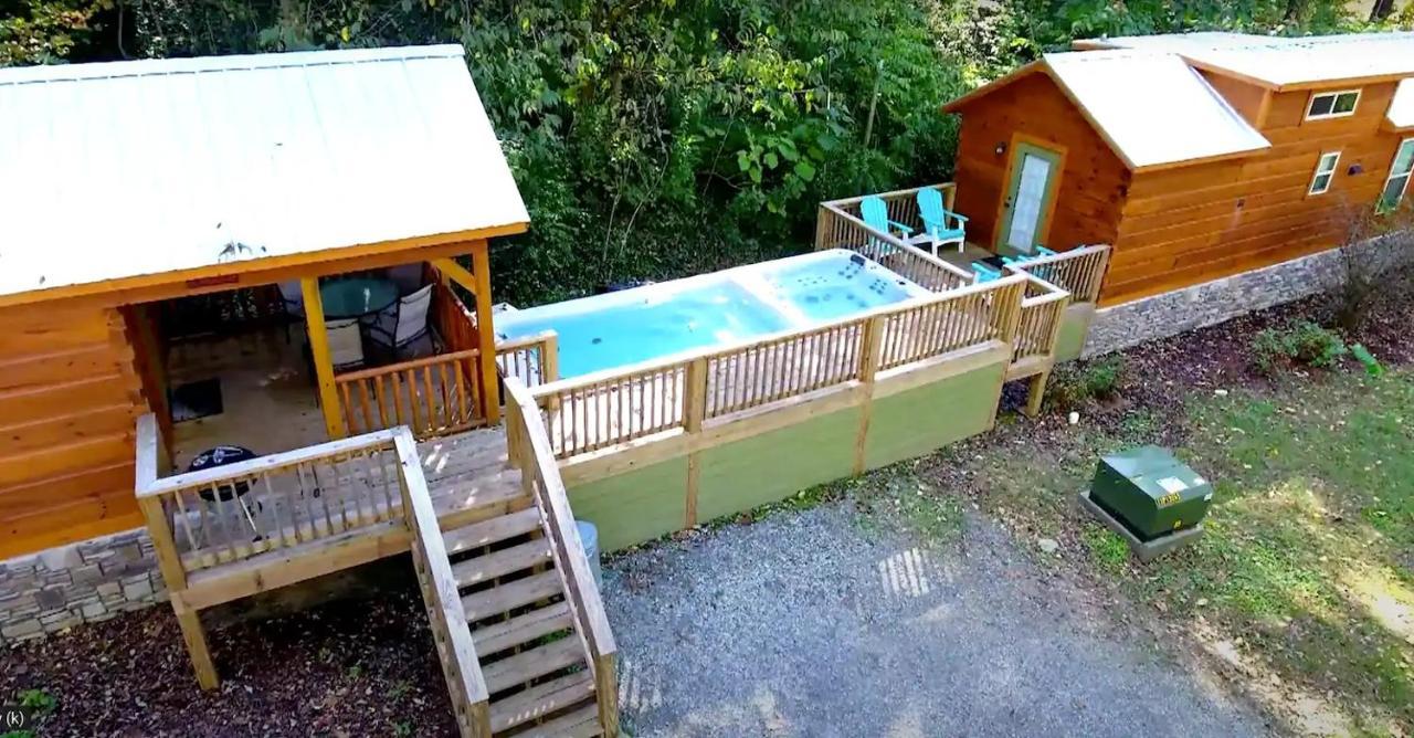 Bryce Cabin Lookout Mtn Tiny Home W Swim Spa Chattanooga Extérieur photo