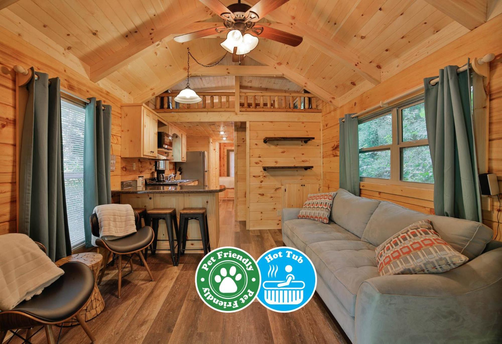 Bryce Cabin Lookout Mtn Tiny Home W Swim Spa Chattanooga Extérieur photo